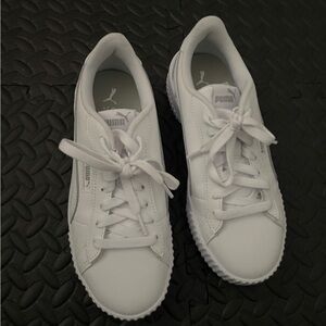 White Puma sneakers